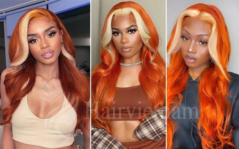 Orange Base with Blonde